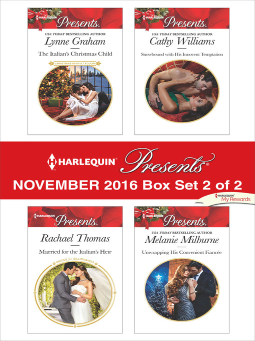 Title details for Harlequin Presents November 2016, Box Set 2 of 2 by Lynne Graham - Available